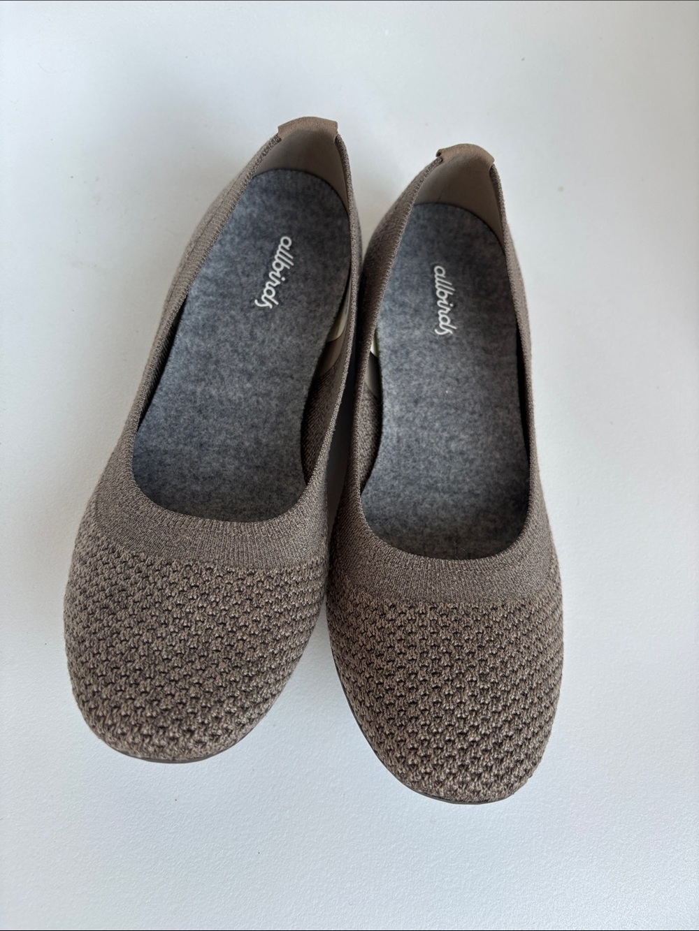 Allbirds Tree Breezer, women’s US size 8, Color: gray/khaki New